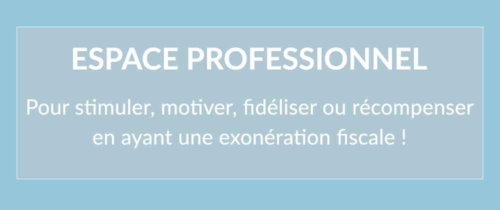 Carte cadeaux pour les professionnels
